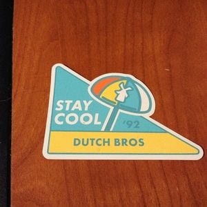 Dutch bro summer sticker